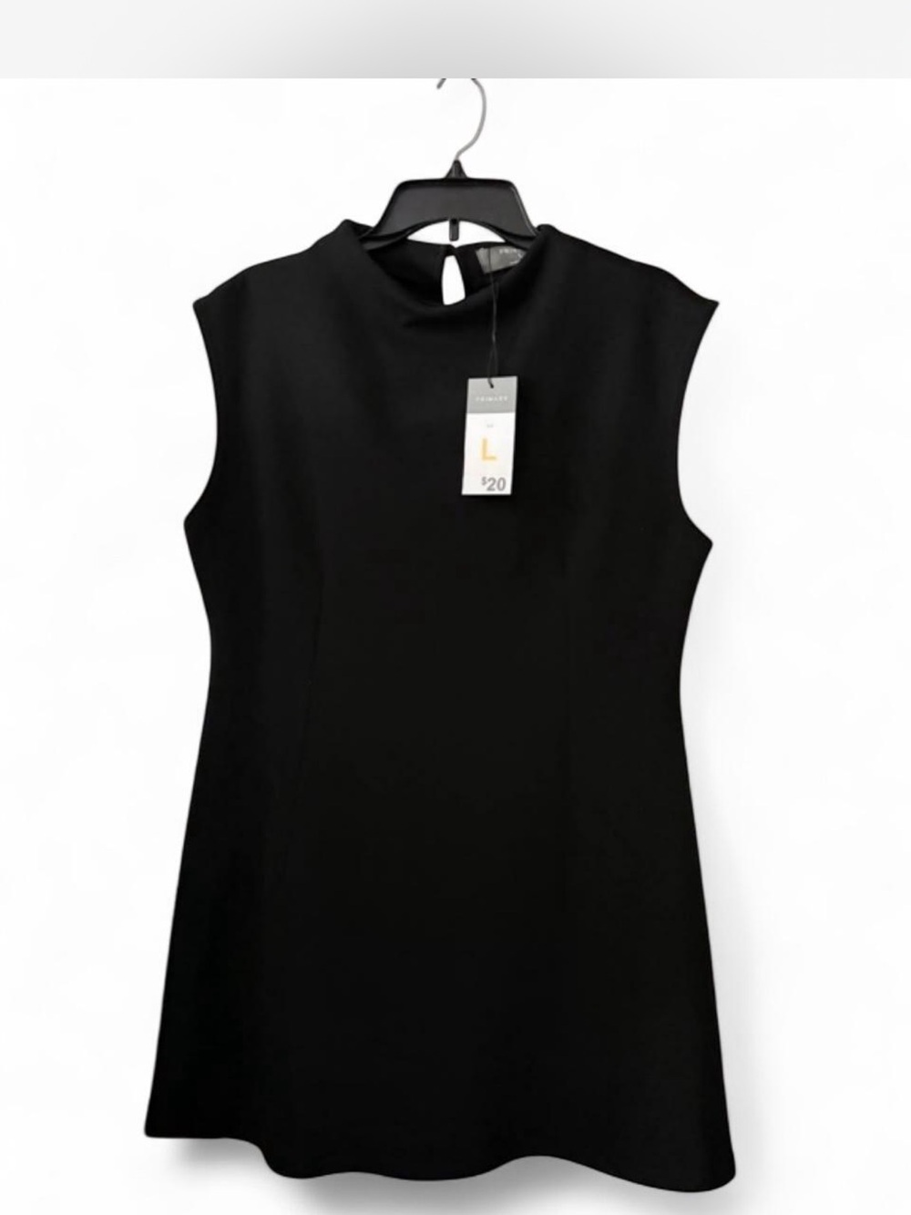 Women's Black Sleeveless Shift Top - Primark